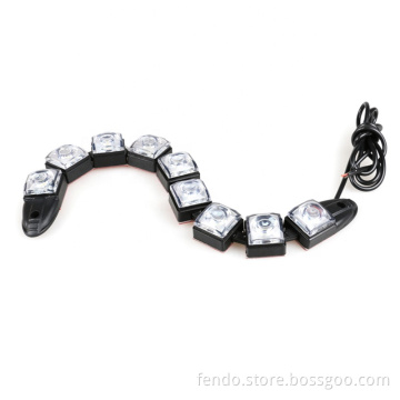 Flexible LED Turn Signal Lights - DRL & Daytime Running Lights for Cars